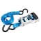 Performance Tool 4 pk. 1 in. X 10 ft. Tie Down Straps, Ratcheting Action, Aluminum, 500 Lbs., 4PK W1871 - alternate 2