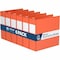 Davis Group Premium Economy, Angle D Ring, Binder, (Orange, 3"), PK6 2305-19-06 - alternate 1