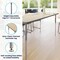 Flash Furniture Wren 72 in x 30 in Adjustable Height Activity Table, Thermal Laminate Top, Standard Legs, Light Natural XU-A3072-REC-LTNAT-T-A-GG - alternate 2