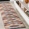 Jonathan Y Konya Diamond Kilim Geometric Yellow/Red/Blue 2 ft. x 8 ft. Runner Rug SWC101A-28 - alternate 1