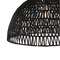 Jonathan Y Campana 20" 1-Light Bohemian Modern Woven Rope/Iron LED Pendant, Black JYL6504C - alternate 2