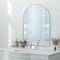 Homeroots 39" Silver Arch Metal Framed Bathroom Vanity Mirror 562895 - alternate 2
