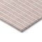 Homeroots 5' X 8' Pink And Silver Striped Washable Indoor Outdoor Area Rug 597188 - alternate 2