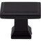 Designperfect 1-1/2 Overall Length Rectangle Cabinet Knob, Matte/Flat Black DPA-A48KBLK - alternate 1
