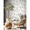 York Wallcoverings Lunula Navy Wallpaper FM1023 - alternate 2