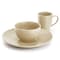 Gibson Home Everyday Plus 12 Piece Stoneware Dinnerware Set in Cream 750123469M - alternate 3