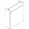 Lorell Prominence 2.0 Modular Table Base with Door, 24" x 8" x 28", Gray Elm LLRPLB24GE - alternate 1