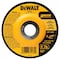 Dewalt Cut-Off & Grinding Wheel, Type 27, 4 1/2 in Dia, 0.125 in Thick, 7/8 in Arbor Hole Size, 24 Grit DW8434 - alternate 2