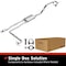 Bre Exhaust Exhaust System, Aluminized Steel; With Muffler; 2-3/8 Inch Pipe Diameter; Dual Exhaust 106-0296 - alternate 3