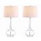 Jonathan Y Bette 28.5" Glass Teardrop LED Table Lamp, Clear, 2PK JYL1079C-SET2 - alternate 1