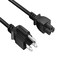 Sanoxy 2 PACK  1ft 3-Prong Notebook AC Power Cord IEC320 C5 to NEMA 5-15P SNX-CBL-LDR-PW111-1201 - alternate 1