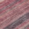 Homeroots 8' Rust And Blush Round Striped Washable Indoor Outdoor Area Rug 615850 - alternate 2