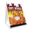 Signmission Hot Wings, 36 Inch x 24 Inch A-frame Yard Sign, Plastic Sign SBC-2436-Hot Wings - alternate 1