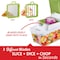 Brentwood Industries Food Chopper and Vegetable Dicer with 6.75 Cup Storage Container in Green KA-5022G - alternate 2