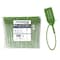 Kable Kontrol Identification & Tamper Proof Cable Zip Ties, 9 in L, Green, HDPE (High-density polyethylene) CTPT-9-50-GN - alternate 1