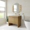James Martin Vanities Hudson 36" Single Vanity, Light Natural Oak, w/ 3 CM Siberian Silestone Top 435-V36-LNO-3SFR - alternate 2