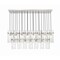 Z-Lite Fontaine 23 Light Linear Chandelier, Brushed Nickel, 54.5 In W 7002P5-23L-BN - alternate 2