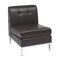Osp Home Furnishings Wall Street  Armless Chair, Espresso WST51N-E34 - alternate 1