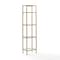 Crosley Aimee Narrow Etagere Bookcase CF6114-GL - alternate 1