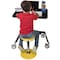 Kore Design Kids Sit-Stand Mobile Student Desk for Schools, Classrooms, 31in to 38in tall, Black 803946 - alternate 2