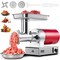 Vevor Electric Meat Grinder Machine Electric Meat Mincer 661 Lbs/Hour 800W Red 5G-22A - alternate 1