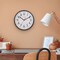 La Crosse Technology Equity Black Quartz Wall Clock 404-3025B - alternate 2