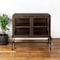 Homeroots Rustic Dark Brown Two Door Shadowbox Cabinet 391993 - alternate 2