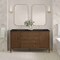 James Martin Vanities Myrrin 60" Double Vanity, Mid Century Walnut, w/ 3 CM Phantome Eclos Top 485-V60D-WLT-3PHT - alternate 2