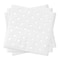 Smarty Had A Party White with Silver Dots Paper BeverageCocktail Napkins 600 Napkins, 600PK 2293-CASE - alternate 2