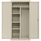Sandusky Lee Medium Duty Welded Steel Combination Cabinet, 36x24x72, Putty CAC1362472-07 - alternate 1