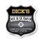 Signmission Dick's Garage I Can Fix Everything But Stupid, 12 Inch X 12 Inch, Aluminum Metal Sign SHI-A-12-490-DICK - alternate 1
