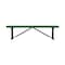 Leisure Craft Leisure Craft 6 FT Outdoor Bench without Back, Portable, Green B6XPP-GREEN - alternate 2