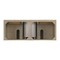 James Martin Vanities Lorelai 60" Double Vanity, Whitewashed Oak, w/ 3 CM Tajnar Eclos Top w/FreePower Wireless Charger 424-V60D-WWO-FTJR - alternate 2