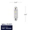 Bulbrite 20-Watt Equivalent T3 Non-Dimmable Festoon LED Light Bulb Warm White Light, 3PK 861533 - alternate 2