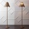 Jonathan Y Tybee 60.5" Traditional Coastal Rattan Scalloped LED Floor Lamp, Natural Brown JYL5501A - alternate 2