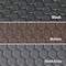 Rubber-Cal Step Mat, PVC, 0.098 in x 36 inx 10 in Grit Size, Brown, 10 in W x 48 in L 10-104-028-BR-6pk - alternate 2