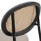 Leisuremod Euston Wicker Bar Stool with Black Steel Frame, Beige EC29BG - alternate 3