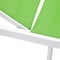 Leisuremod Marlin Patio Chaise Lounge Chair with White Aluminum Frame, Green, 2PK MLW-77G2 - alternate 2