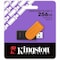 Kingston 256GB Portable USB 3.2 Gen 1 DataTraveler Exodia S (Black/Orange) DTXS/256GB - alternate 2