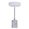 Bulbrite 1-Light White Natural Marble Pendant Socket and Canopy 810092 - alternate 1