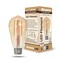 Bulbrite 40W Equivalent Amber Light ST18 Dimmable LED Filament Light Bulb, 2PK 860992 - alternate 2