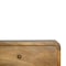 Homeroots 18" Beige Solid Wood One Drawer Floating Nightstand 651478 - alternate 2