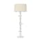 Troy Lighting Cullen 1 Light Floor Lamp, Vintage Gold Leaf and Ceramic Gypsum Clay, 24 In x 63.5 In PFL5564-VGL/CGL - alternate 1