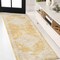 Jonathan Y Alhambra Ornate Medallion Modern Yellow/Cream 2 ft. x 8 ft. Runner Rug MDP400G-28 - alternate 1