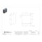 Wiegmann Captive Screws Electrical Enclosures, 18 in H, 8 in D, 18 in W, 1, Steel SC181808NK - alternate 3