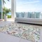 Homeroots 5' X 8' Ivory Fern Green And Artichoke Green Paisley Washable Indoor Outdoor Area Rug 588619 - alternate 2