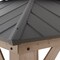 Sunjoy 12 ft. x 20 ft. Cedar Framed Gazebo with Steel Hardtop A1020326J0 - alternate 2