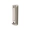 Heath-Zenith Pushbutton Doorbell Satin Nickel Silver Metal Wired Satin Nickel 18000222 - alternate 1