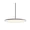 Afx Edge Round - LED Pendant - 20in W - 120-277V - Satin Nickel EGRP20LAJUDSN - alternate 2