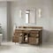 James Martin Vanities Brittany 60" Single Vanity, Pecan w/ 3 CM Tajnar Eclos Top 655-V60S-PCN-3TJR - alternate 2